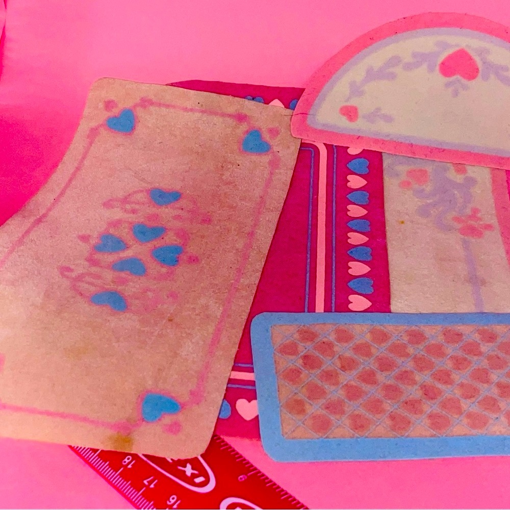 Playskool lot of dollhouse rugs set doll sized doll house playschool ALL